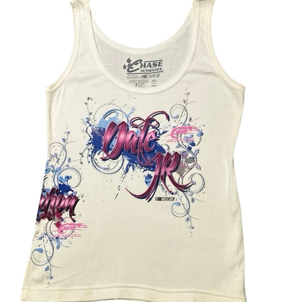 NASCAR DALE Jr. The Chase official track wear of Nascar. Womens small tank top
